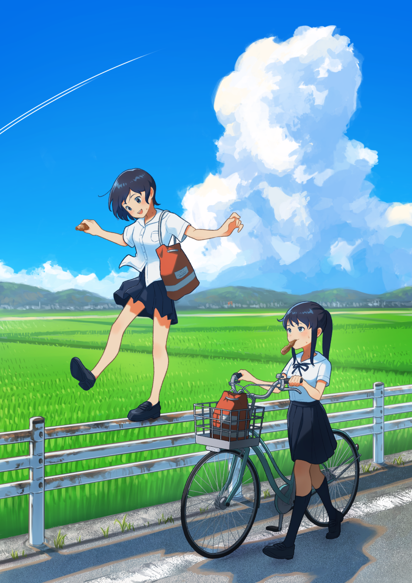 オリジナルイラスト ナガラヨリ